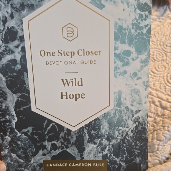 Candace Cameron Bure Other - Candace Cameron Bure Devotional Guide in Blue and White